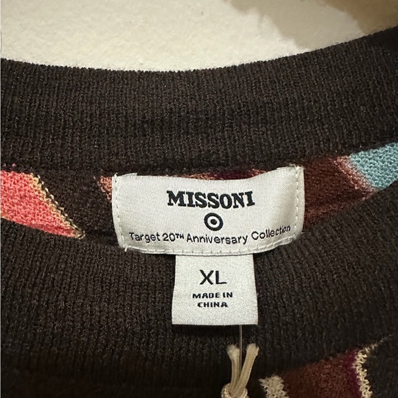 Missoni Multicolor Zigzag Knit Top - Picture 2 of 6